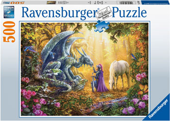 Ravensburger - Dragon Whisperer 500 Piece Family Jigsaw Puzzle