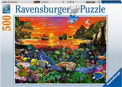 Ravensburger - Turtle in the Reef 500 Piece Jigsaw Puzzle