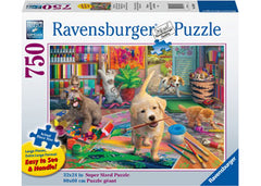 Ravensburger - Cute Crafters 750 Piece Large Format Puzzle