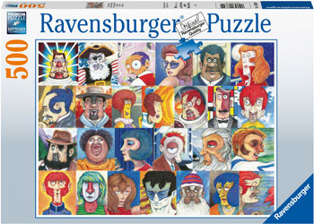 Ravensburger - Typefaces 500 Piece Jigsaw Puzzle