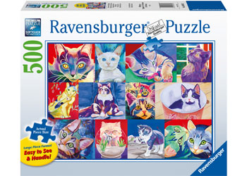 Ravensburger - Hello Kitty Kat 500 Piece Large Format Puzzle