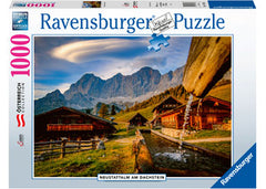 Ravensburger - Neustattalm, Dachstein Mountains 1000 Piece Adult's Jigsaw Puzzle