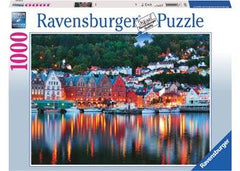 Ravensburger - Bergen, Norway 1000 Piece Jigsaw Puzzle