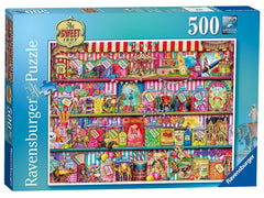 Ravensburger - Aimee Stewart : The Sweet Shop 500 Piece Family Jigsaw Puzzle