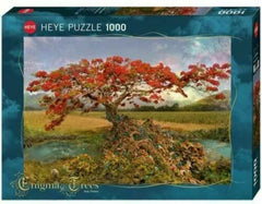 HEYE - Enigma Trees Strontium 1000 Piece Jigsaw Puzzle