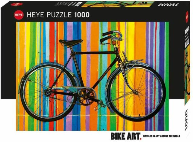 HEYE - Bike Art: Freedom Deluxe 1000 Piece Jigsaw Puzzle