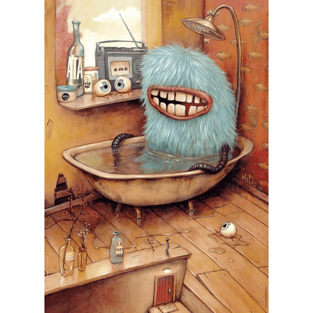 HEYE - Zozoville: Bathtub 1000 Piece Jigsaw Puzzle