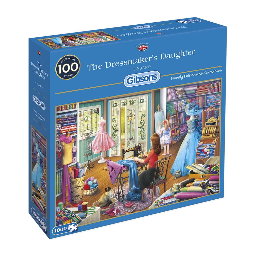 Gibsons - The Dressmaker's Daughter 1000 Piece Jigsaw Puzzle- DISC