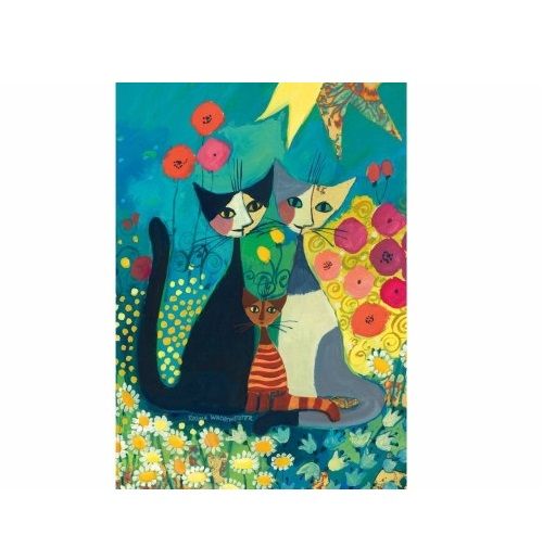 HEYE - Wachtmeister, Flowerbed 1000 Piece Jigsaw Puzzle